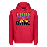 Cardinal love is blind Premium Hoodie - MaliasSmallBusiness