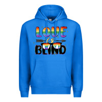 True Royal love is blind Premium Hoodie - MaliasSmallBusiness