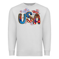 Dove Grey usa 4th of july Premium Sweatshirt - Artiststas