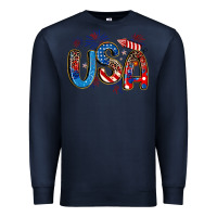 Navy usa 4th of july Premium Sweatshirt - Artiststas