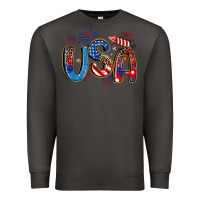 Smoke usa 4th of july Premium Sweatshirt - Artiststas