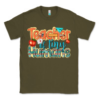 Army Green teacher of tiny humans Classic Tee - texasbilliewilder