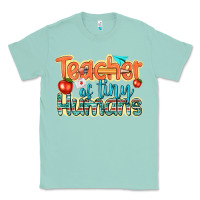 Seafoam teacher of tiny humans Classic Tee - texasbilliewilder