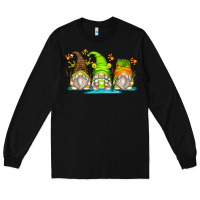 Black frog gnomes Long Sleeve Tee - Zillion Design Studio