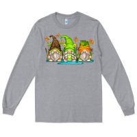 Heather Grey frog gnomes Long Sleeve Tee - Zillion Design Studio