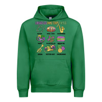 Emerald laissez les bons temps rouler Urban Hoodie - MaliasSmallBusiness