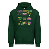 Forest Green laissez les bons temps rouler Urban Hoodie - MaliasSmallBusiness