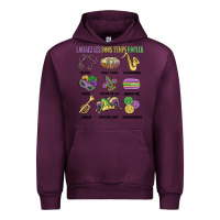 Mauve Wine laissez les bons temps rouler Urban Hoodie - MaliasSmallBusiness