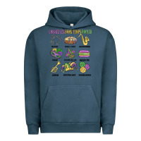 Pigment Midnight Navy laissez les bons temps rouler Urban Hoodie - MaliasSmallBusiness