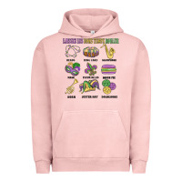 Pigment Salmon laissez les bons temps rouler Urban Hoodie - MaliasSmallBusiness