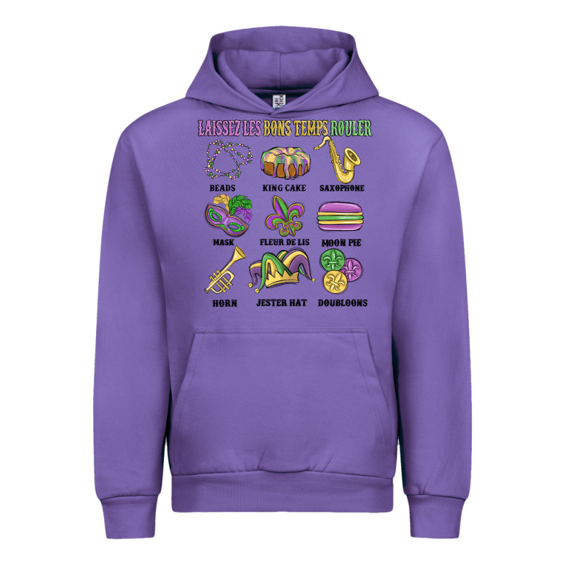 Laissez Les Bons Temps Rouler Urban Hoodie by MaliasSmallBusiness | Teevron