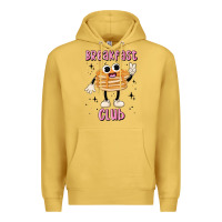 Antique Gold breakfast club Premium Hoodie - MaliasSmallBusiness