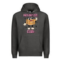 Charcoal Heather breakfast club Premium Hoodie - MaliasSmallBusiness