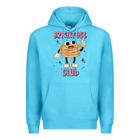 Ocean Blue breakfast club Premium Hoodie - MaliasSmallBusiness