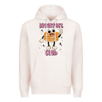 Pale Pink breakfast club Premium Hoodie - MaliasSmallBusiness