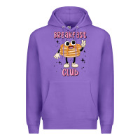 Purple breakfast club Premium Hoodie - MaliasSmallBusiness
