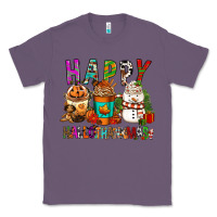 Lavender Happy hallothankmas coffee cups Classic Tee - FaDigitalArtStudio