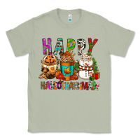 Matcha Happy hallothankmas coffee cups Classic Tee - FaDigitalArtStudio