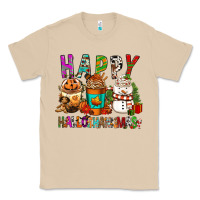 Mushroom Happy hallothankmas coffee cups Classic Tee - FaDigitalArtStudio