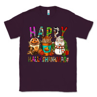 Plum Happy hallothankmas coffee cups Classic Tee - FaDigitalArtStudio