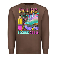 Chestnut rolling into second grade Premium Sweatshirt - BundleAndBundleShop