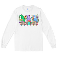 White floral gnomes Long Sleeve Tee - Zillion Design Studio