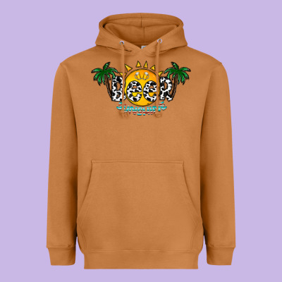 Beer Sunshine Heavyweight Hoodie Designed By Cowhidedigitalart