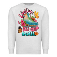 Oatmeal Heather vintage soul Premium Sweatshirt - BundleAndBundleShop
