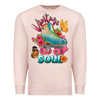 Pale Pink vintage soul Premium Sweatshirt - BundleAndBundleShop
