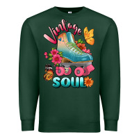 Sports Green vintage soul Premium Sweatshirt - BundleAndBundleShop