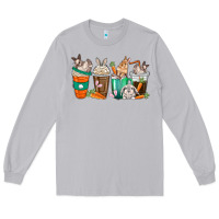 Moon Dust rabbit coffee cups Long Sleeve Tee - texasbilliewilder