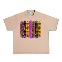 Burro mardi gras fleur de lis and beads brush stroke Urban Heavy Tee - Artiststas