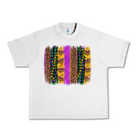 Lunar Rock mardi gras fleur de lis and beads brush stroke Urban Heavy Tee - Artiststas