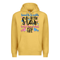 Antique Gold twinkle twinkle little star Premium Hoodie - MaliasSmallBusiness