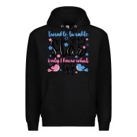 Black twinkle twinkle little star Premium Hoodie - MaliasSmallBusiness