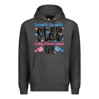 Charcoal Heather twinkle twinkle little star Premium Hoodie - MaliasSmallBusiness