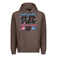 Coffee twinkle twinkle little star Premium Hoodie - MaliasSmallBusiness
