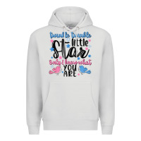 Dove Grey twinkle twinkle little star Premium Hoodie - MaliasSmallBusiness
