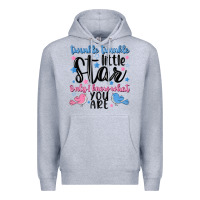 Heather Grey twinkle twinkle little star Premium Hoodie - MaliasSmallBusiness