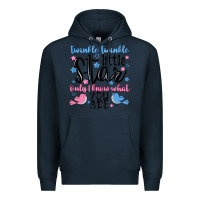 Navy twinkle twinkle little star Premium Hoodie - MaliasSmallBusiness