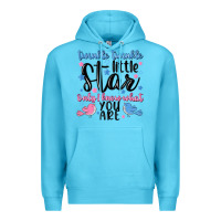 Ocean Blue twinkle twinkle little star Premium Hoodie - MaliasSmallBusiness