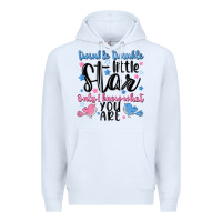 White twinkle twinkle little star Premium Hoodie - MaliasSmallBusiness