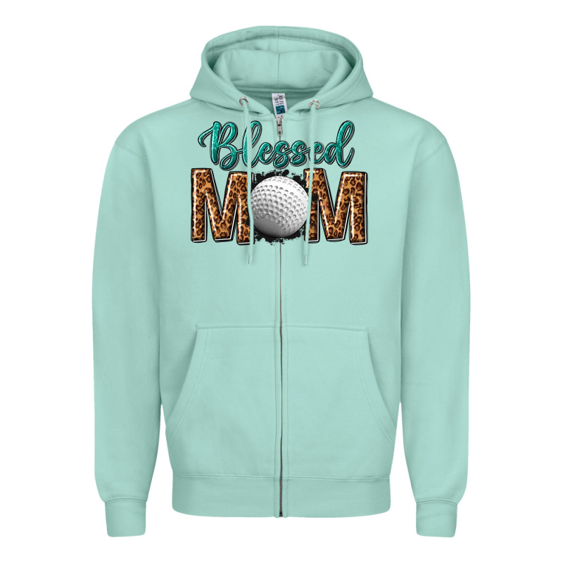 Western Blessed Mom With Hockey Zipper Hoodie by texasbilliewilder | Teevron