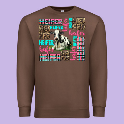 Heifer Premium Sweatshirt Designed By Adodesignshop
