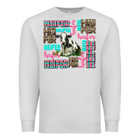 Dove Grey heifer Premium Sweatshirt - AdoDesignShop