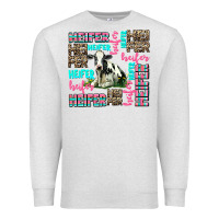 Oatmeal Heather heifer Premium Sweatshirt - AdoDesignShop