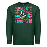 Sports Green heifer Premium Sweatshirt - AdoDesignShop