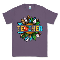 Lavender teacher sunflower tbw Classic Tee - texasbilliewilder
