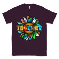 Plum teacher sunflower tbw Classic Tee - texasbilliewilder