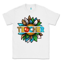 White teacher sunflower tbw Classic Tee - texasbilliewilder